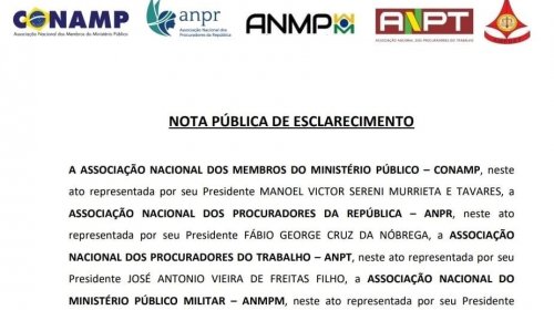 Entidades do Ministério Público repudiam acusações de corporativismo